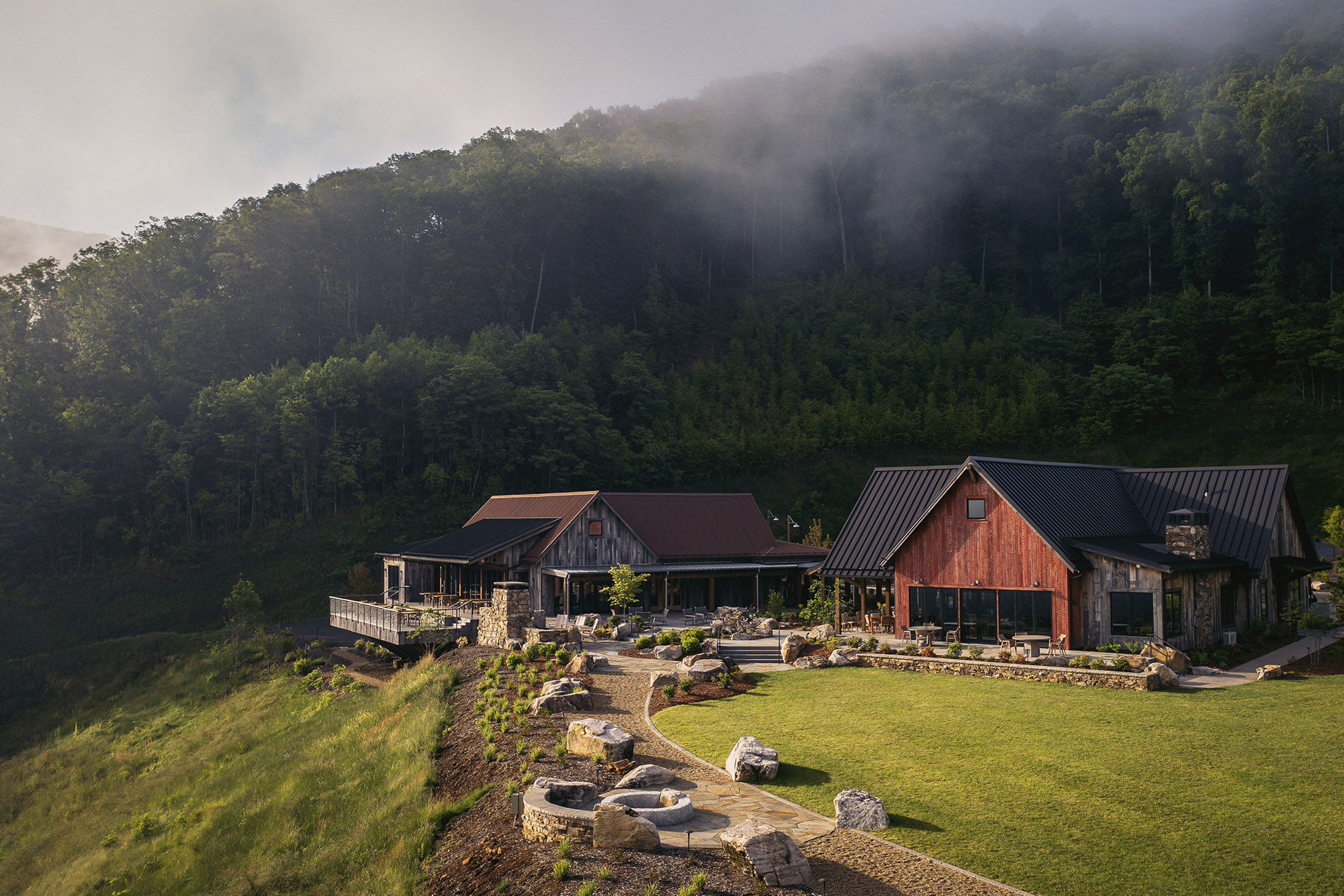 Summit House Aerial Exterior